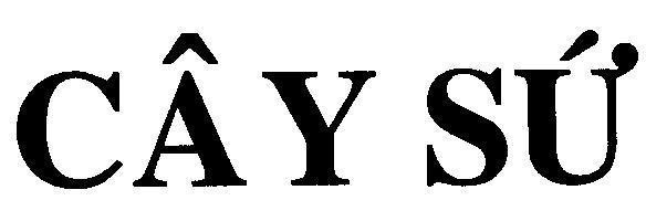 Mẫu nhãn hiệu CÂY Sứ