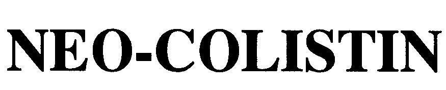 Mẫu nhãn hiệu NEO-COLISTIN