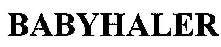 Mẫu nhãn hiệu BABYHALER