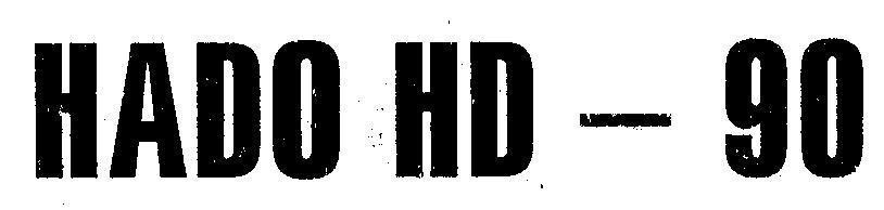 Mẫu nhãn hiệu HADO HD-90