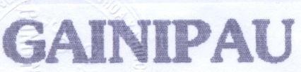 Mẫu nhãn hiệu GAINIPAU