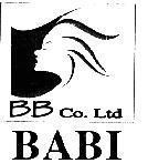 Mẫu nhãn hiệu BB BABI BB CO., LTD