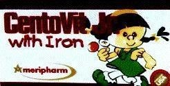 Mẫu nhãn hiệu CENTOVIT JR. WITH IRON MERIPHARM