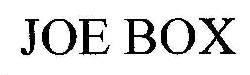 Mẫu nhãn hiệu JOE BOX