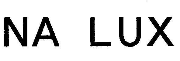 Mẫu nhãn hiệu NA LUX
