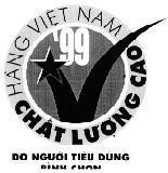 Mẫu nhãn hiệu V HANG VIET NAM CHAT LUONG CAO 99 V DO NGUOI TIEU DUNG BINH CHON