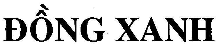 Mẫu nhãn hiệu ĐồNG XANH