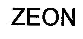 Mẫu nhãn hiệu ZEON