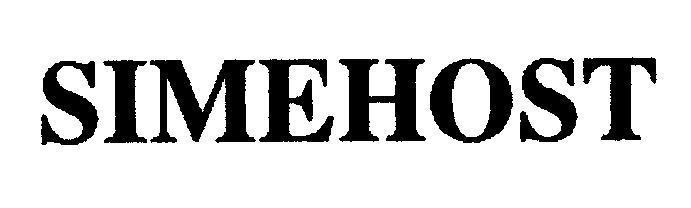 Mẫu nhãn hiệu SIMEHOST