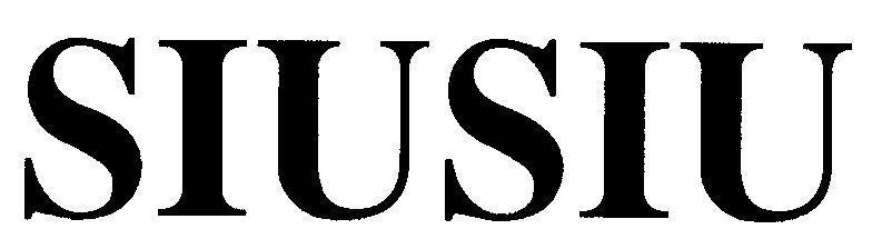 Mẫu nhãn hiệu SIUSIU