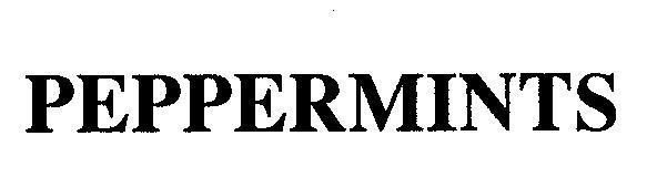 Mẫu nhãn hiệu PEPPERMINTS