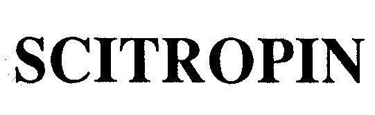 Mẫu nhãn hiệu SCITROPIN