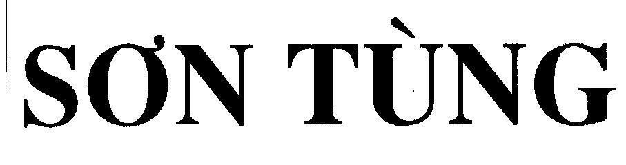Mẫu nhãn hiệu SƠN TùNG