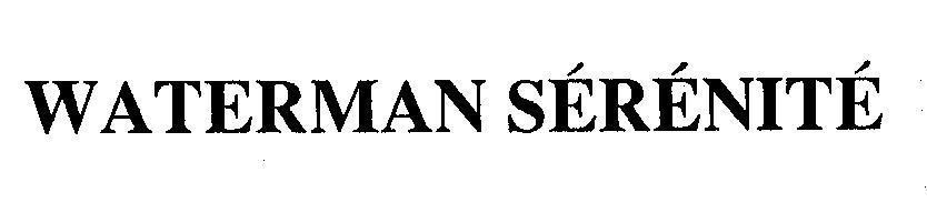 Mẫu nhãn hiệu WATERMAN SERENITE