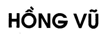 Mẫu nhãn hiệu HồNG Vũ