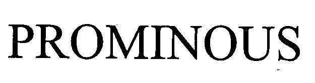 Mẫu nhãn hiệu PROMINOUS