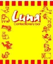 Mẫu nhãn hiệu LUNA CONFECTIONERY BAR