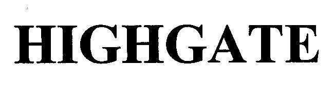 Mẫu nhãn hiệu HIGHGATE