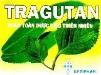 Mẫu nhãn hiệu TRAGUTAN Hoàn Toàn Dược Liệu Thiên Nhiên EFTIPHAR D.P32
