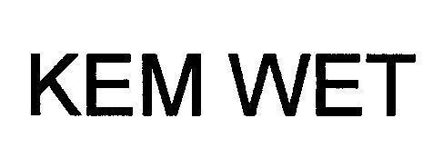 Mẫu nhãn hiệu KEM WET