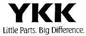 Mẫu nhãn hiệu YKK LITTLE PARTS BIG DIFFENRENCE