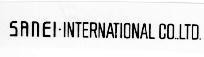 Mẫu nhãn hiệu SANEI INTERNATIONAL CO., LTD.