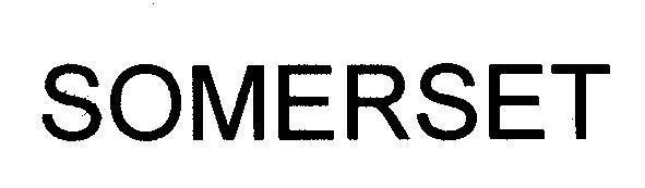 Mẫu nhãn hiệu SOMERSET
