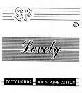 Mẫu nhãn hiệu SP LOVELY COTTON BUDS 100% PURE COTTON
