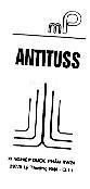 Mẫu nhãn hiệu ANTITUSS MP
