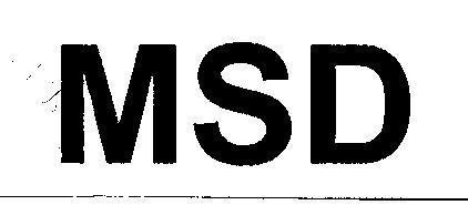 Mẫu nhãn hiệu MSD