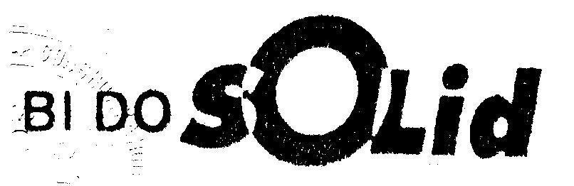 Mẫu nhãn hiệu BIDO SOLID