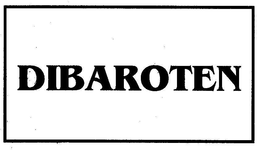 Mẫu nhãn hiệu DIBAROTEN