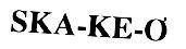 Mẫu nhãn hiệu SKA-KE-Ơ