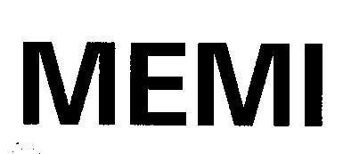 Mẫu nhãn hiệu MEMI