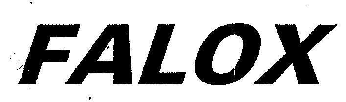 Mẫu nhãn hiệu FALOX