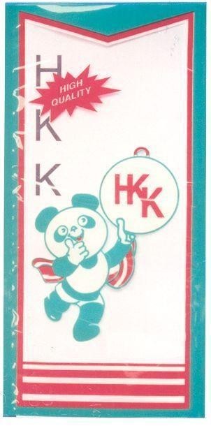 Mẫu nhãn hiệu HKK HIGHT QUALITY
