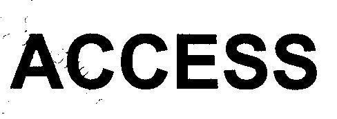Mẫu nhãn hiệu ACCESS