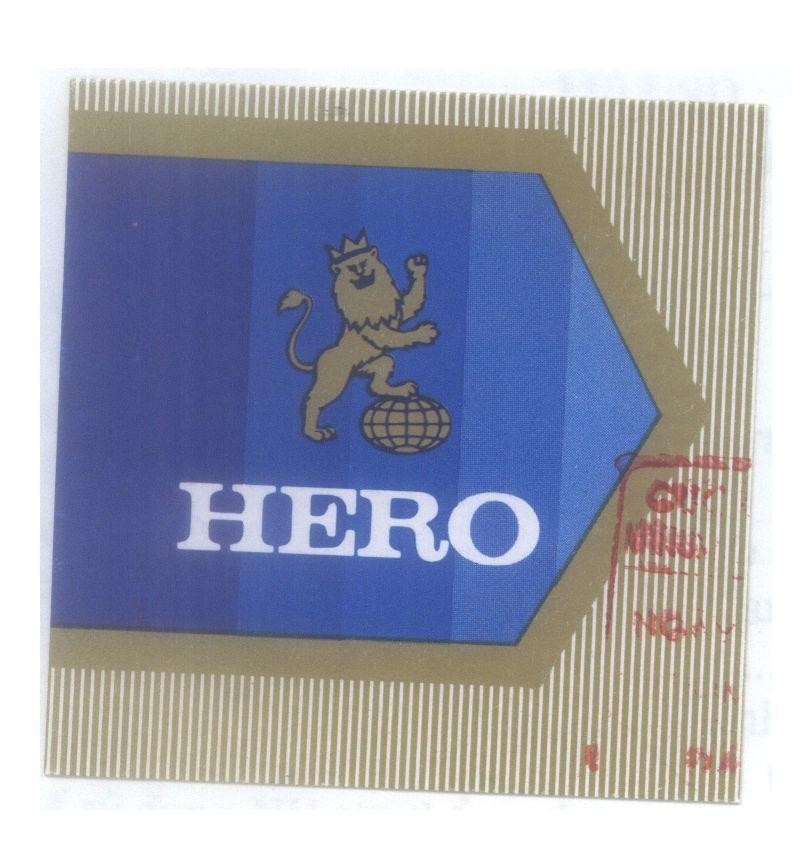 Mẫu nhãn hiệu HERO