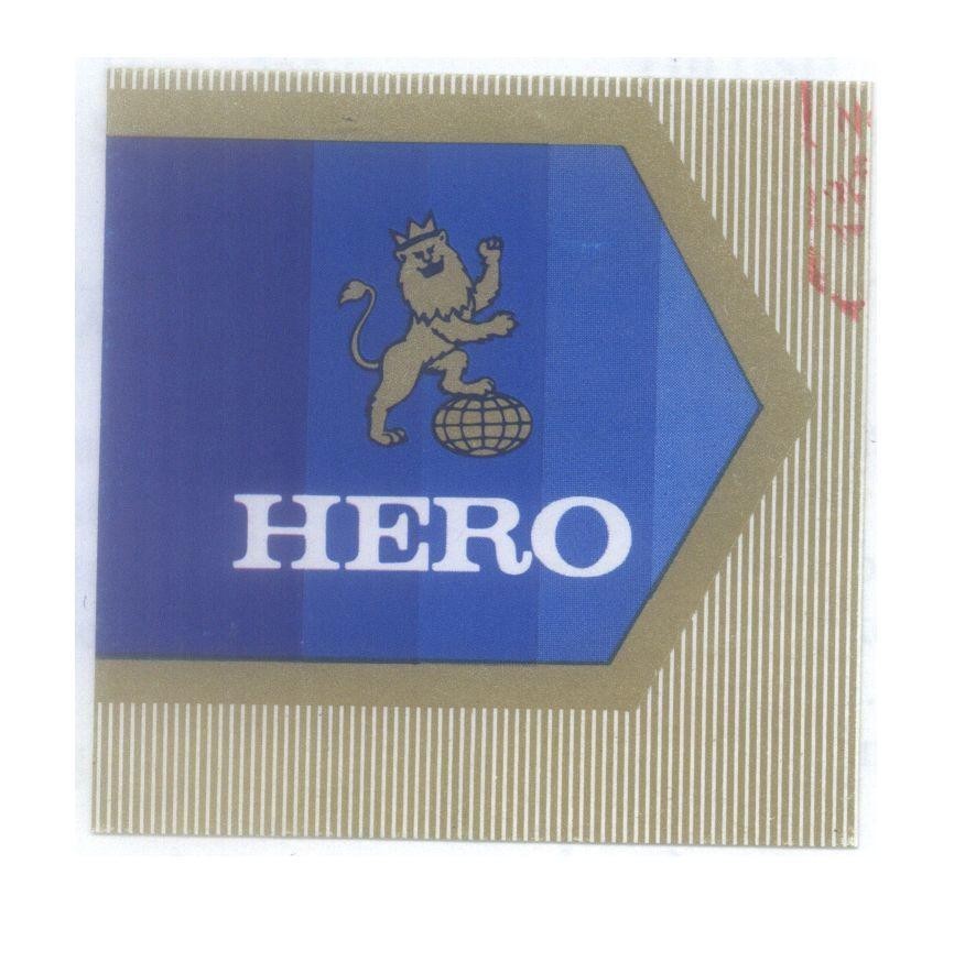 Mẫu nhãn hiệu HERO