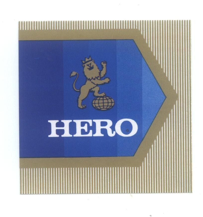 Mẫu nhãn hiệu HERO