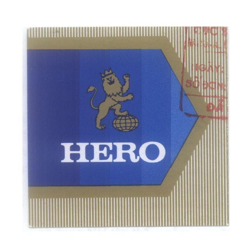 Mẫu nhãn hiệu HERO