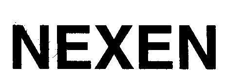 Mẫu nhãn hiệu NEXEN