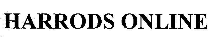Mẫu nhãn hiệu HARRODS ONLINE