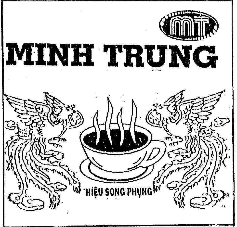 Mẫu nhãn hiệu MINH TRUNG mt HIệU SONG PHụNG