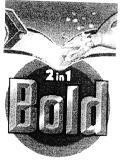 Mẫu nhãn hiệu 2 IN 1 BOLD