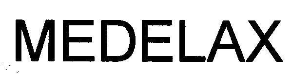 Mẫu nhãn hiệu MEDELAX