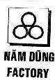 Mẫu nhãn hiệu Năm Dũng FACTORY