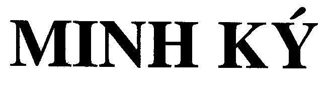 Mẫu nhãn hiệu MINH Ký