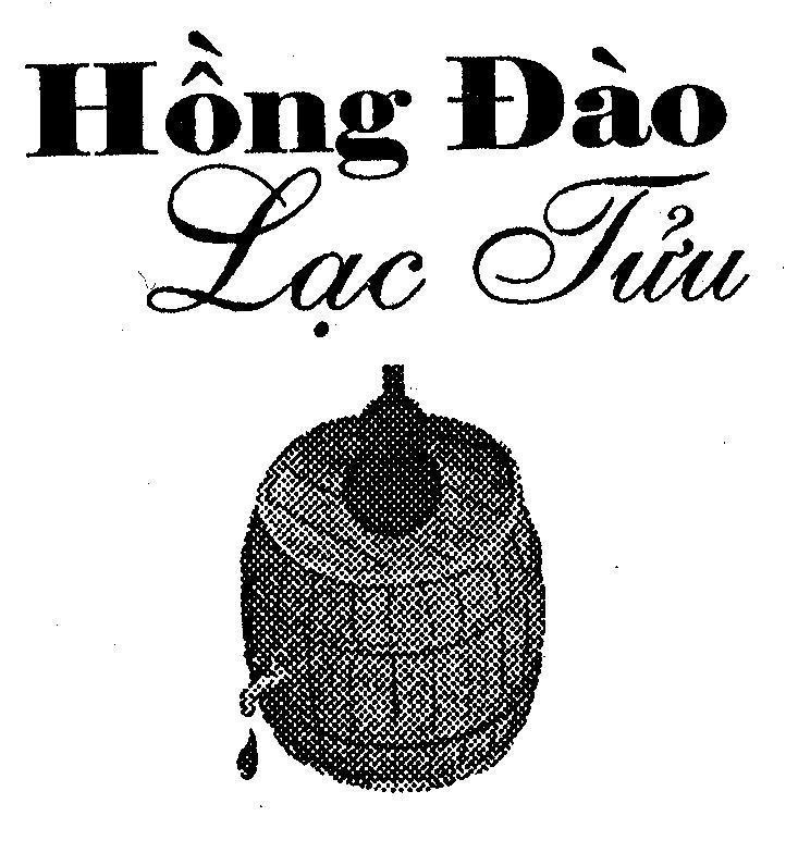 Mẫu nhãn hiệu Hồng Đào Lạc Tửu