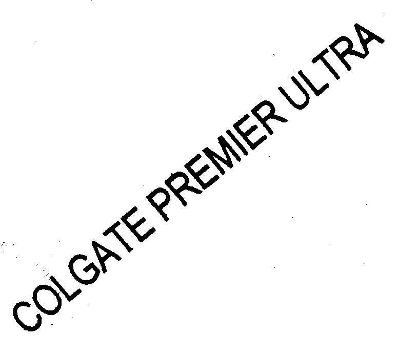 Mẫu nhãn hiệu COLGATE PREMIER ULTRA